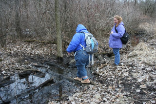 Water Crossing - ClickChik and Amanda